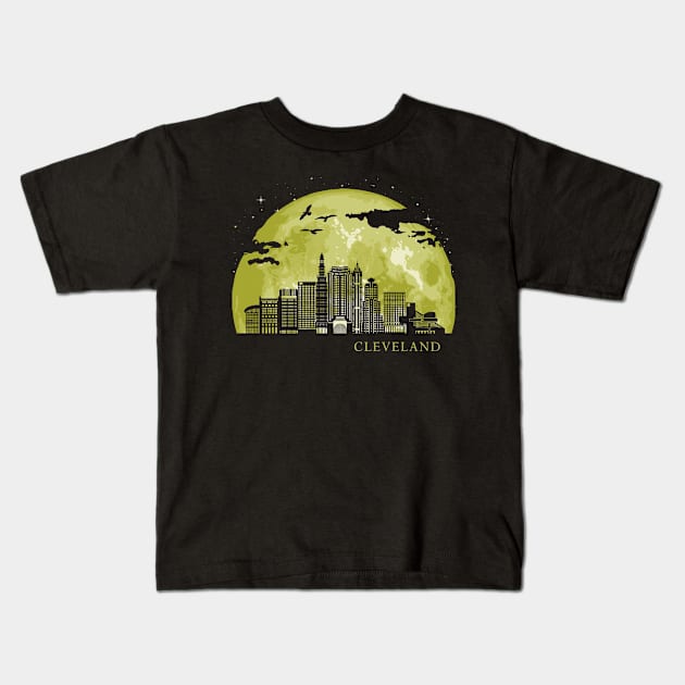 Cleveland Kids T-Shirt by Nerd_art